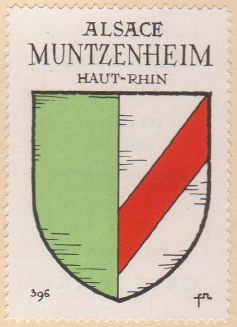 Blason de Muntzenheim/Coat of arms (crest) of {{PAGENAME