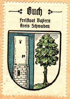 Wappen von Buch (Schwaben)/Coat of arms (crest) of Buch (Schwaben)