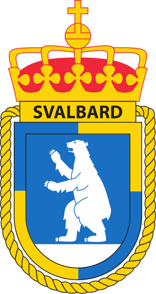 Coat of arms (crest) of the Coast Guard Vessel KV Svalbard, Norwegian Navy