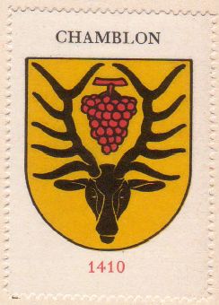 Wappen von/Blason de Chamblon