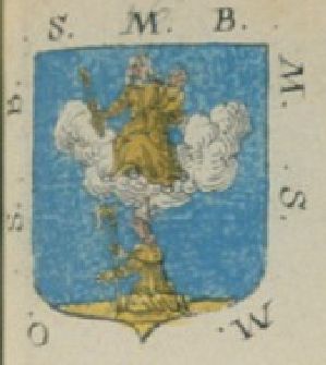 Arms (crest) of Priory of Saint-Pierre in La Réole