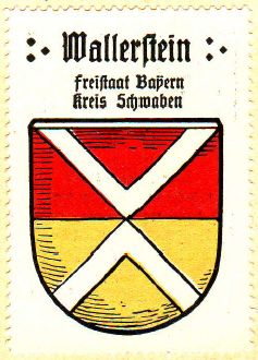Wappen von Wallerstein/Coat of arms (crest) of Wallerstein