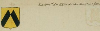 Blason de Montfort-sur-Boulzane/Coat of arms (crest) of {{PAGENAME