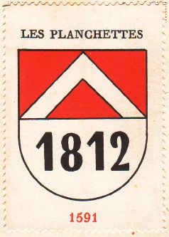 Wappen von/Blason de Les Planchettes