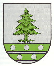 Wappen von Dennweiler-Frohnbach / Arms of Dennweiler-Frohnbach
