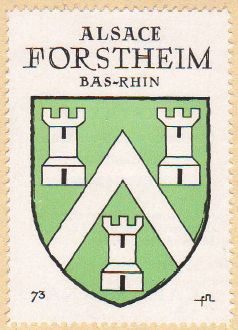 Blason de Forstheim/Coat of arms (crest) of {{PAGENAME