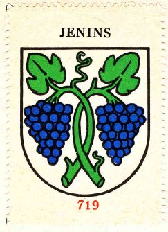 Wappen von/Blason de Jenins