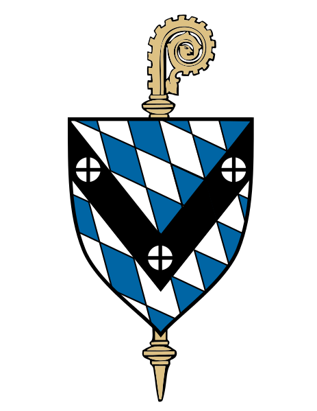 Arms (crest) of St Vincent's Archabbey, Latrobe, Pennsylvania