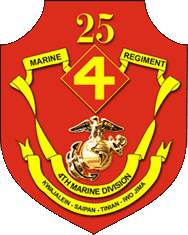 Coat of arms (crest) of the 25th Marine Regiment, USMC