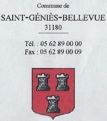 Blason de Saint-Geniès-Bellevue