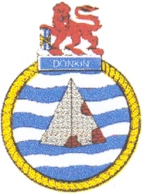 Coat of arms (crest) of the SAS Donkin, South African Navy