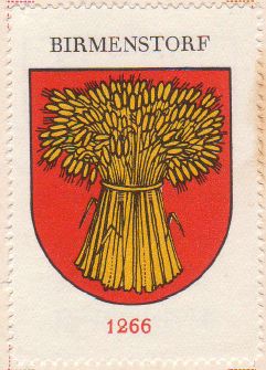 Wappen von/Blason de Birmenstorf