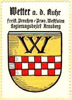 Wappen von Wetter (Ruhr)