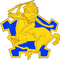 Coat of arms (crest) of 9th Cavalry Regiment, US Army