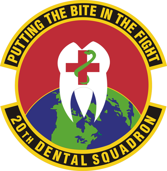 File:20th Dental Squadron, US Air Force.png