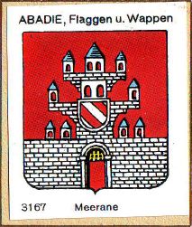 Wappen von Meerane/Coat of arms (crest) of Meerane