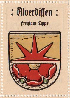Wappen von Alverdissen/Coat of arms (crest) of Alverdissen