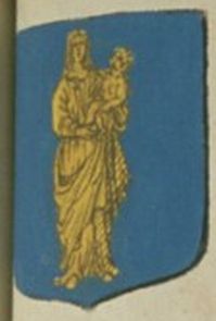 Arms (crest) of Chapter of Sainte-Croix in Bray-sur-Seine