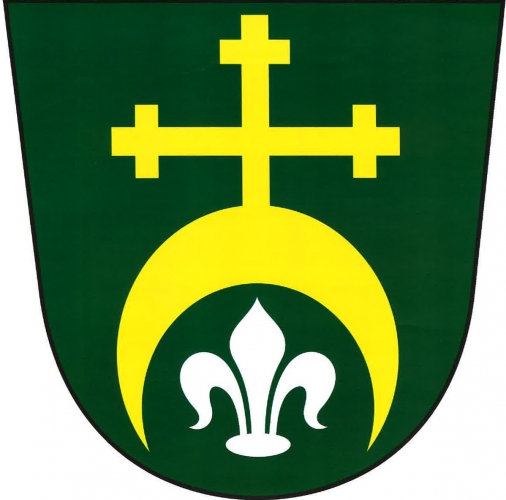 Coat of arms (crest) of Zahrádka (Plzeň-sever)