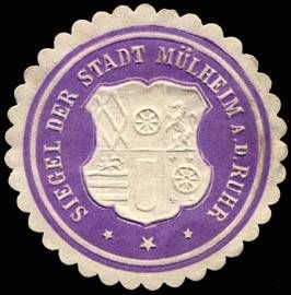 Wappen von Mülheim an der Ruhr/Coat of arms (crest) of Mülheim an der Ruhr