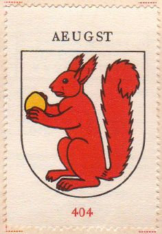 Wappen von/Blason de Aeugst am Albis