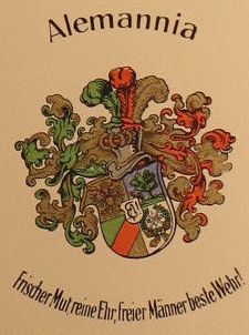 Wappen von Corps Alemannia zu Hannover/Arms (crest) of Corps Alemannia zu Hannover