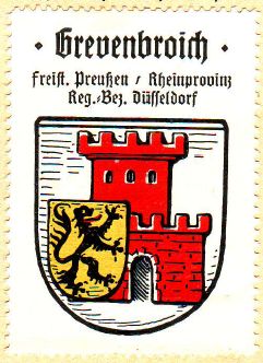 Wappen von Grevenbroich/Coat of arms (crest) of Grevenbroich