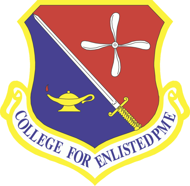 File:College for Enlisted Professional Military Education, US Air Force.png