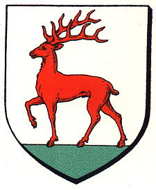 Blason de Hirschland/Arms (crest) of Hirschland