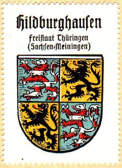 Wappen von Hildburghausen/Coat of arms (crest) of Hildburghausen