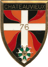 Coat of arms (crest) of the 76th Infantry Regiment, French Army