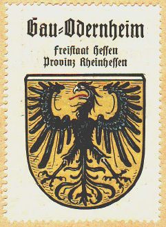 Wappen von Gau-Odernheim/Coat of arms (crest) of Gau-Odernheim