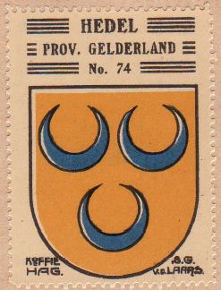 Wapen van Hedel/Coat of arms (crest) of Hedel