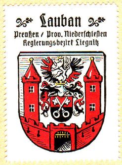 Coat of arms (crest) of Lubań