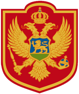 Coat of arms (crest) of the Armed Forces of Montenegro