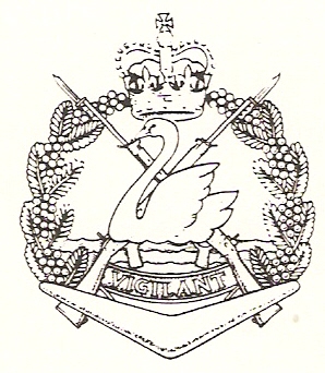 Coat of arms (crest) of the Royal West Australia Regiment, Australia