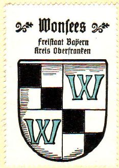 Wappen von Wonsees/Coat of arms (crest) of Wonsees