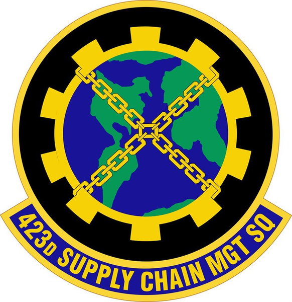 File:423rd Supply Chain Management Squadron, US Air Force.png