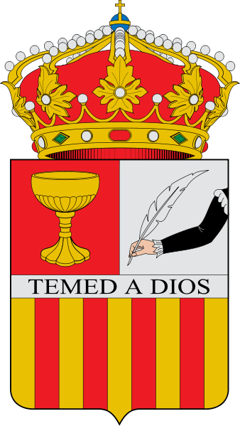 Escudo de Calcena/Arms (crest) of Calcena