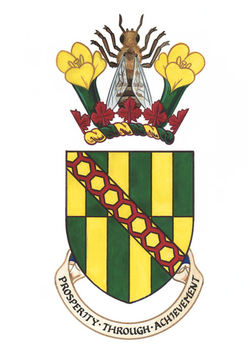 Arms (crest) of Tisdale