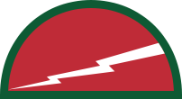 Coat of arms (crest) of 78th Training Division Lightning, US Army