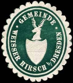 Wappen von Weißer Hirsch/Arms (crest) of Weißer Hirsch