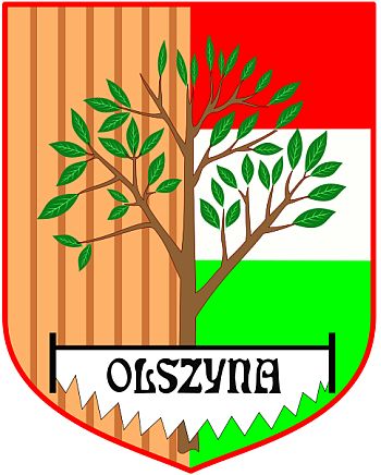 Coat of arms (crest) of Olszyna