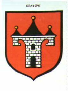 Coat of arms (crest) of Opatów (city)