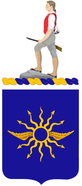 Coat of arms (crest) of 316th Cavalry Regiment, US Army