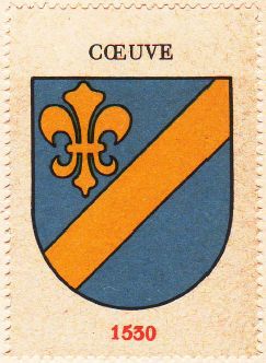 Wappen von/Blason de Coeuve