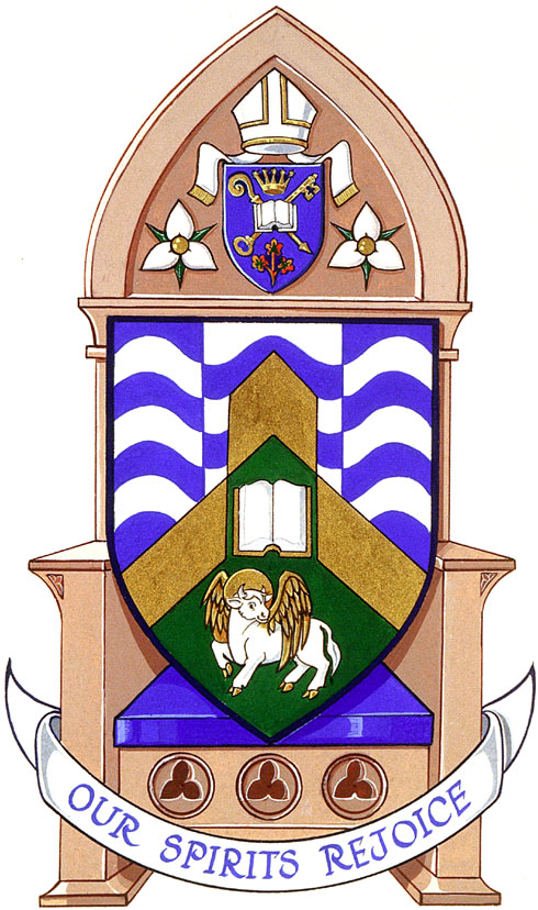 Arms of Saint Luke's Cathedral, Sault Ste. Marie