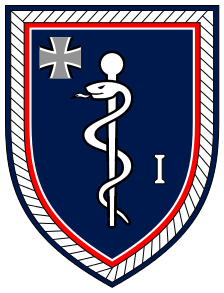 Coat of arms (crest) of the Medical Command I, Germany