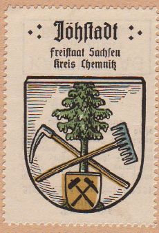 Wappen von Jöhstadt/Coat of arms (crest) of Jöhstadt