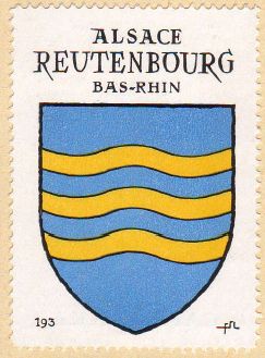 Blason de Reutenbourg